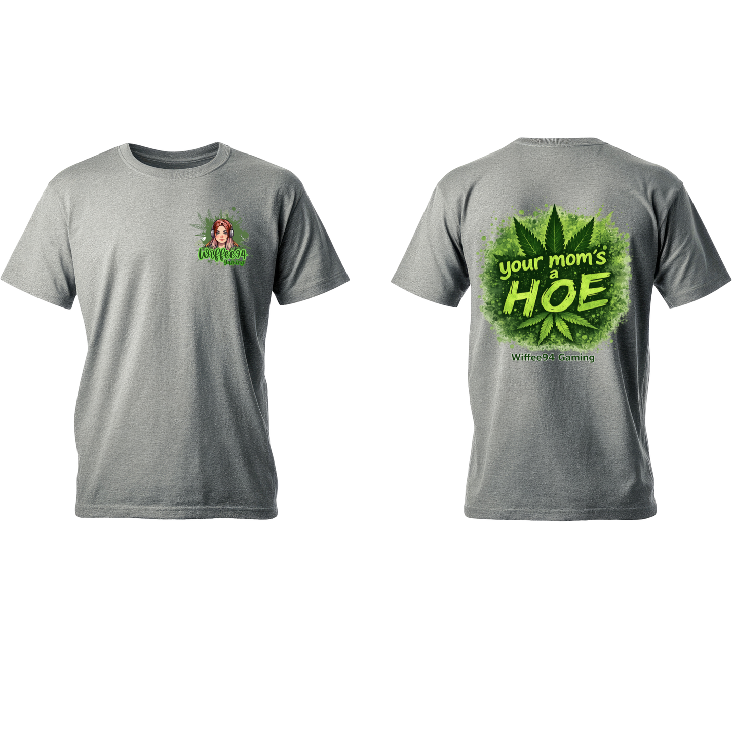 Wiffee94 Gaming Tee – Pocket Logo + Back Print
