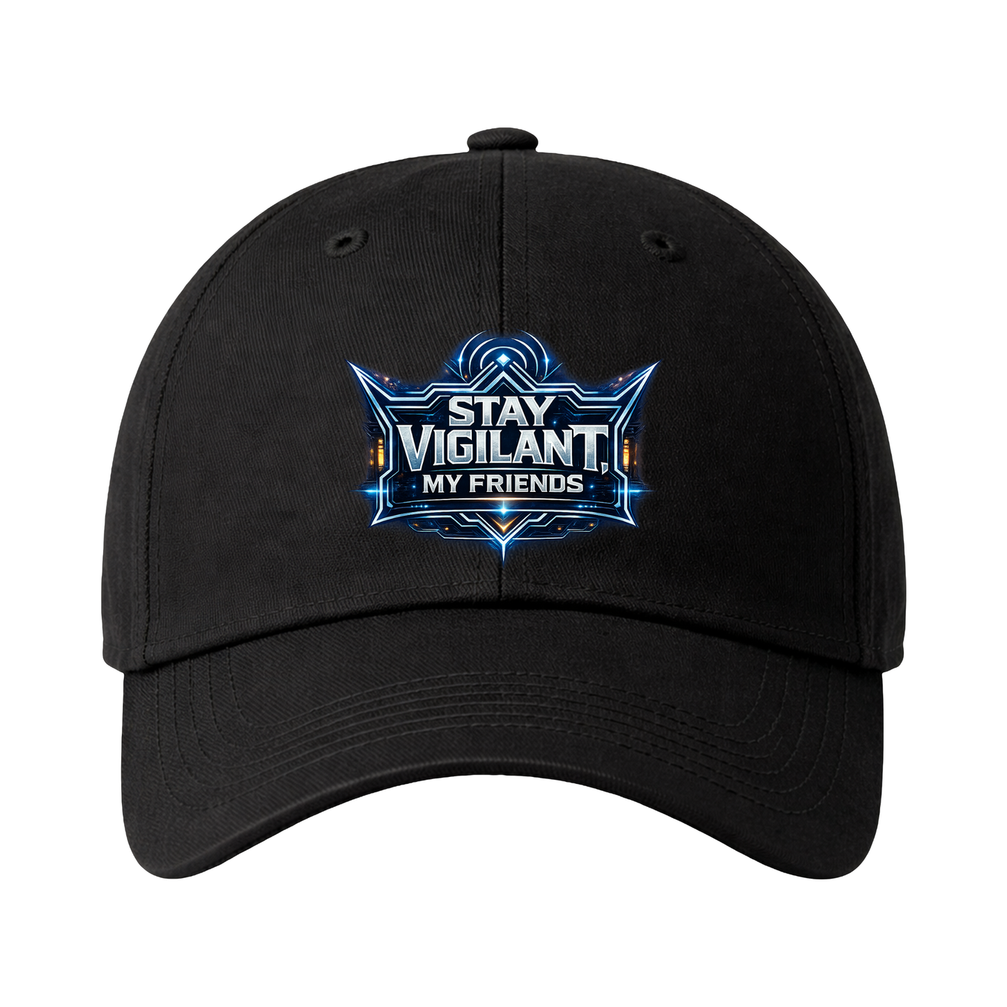 Dj Cyber Sentinel Hat - Mesh Back Trucker Cap
