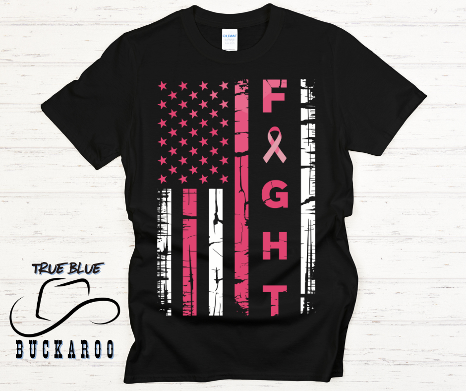 Breast cancer Fight Flag