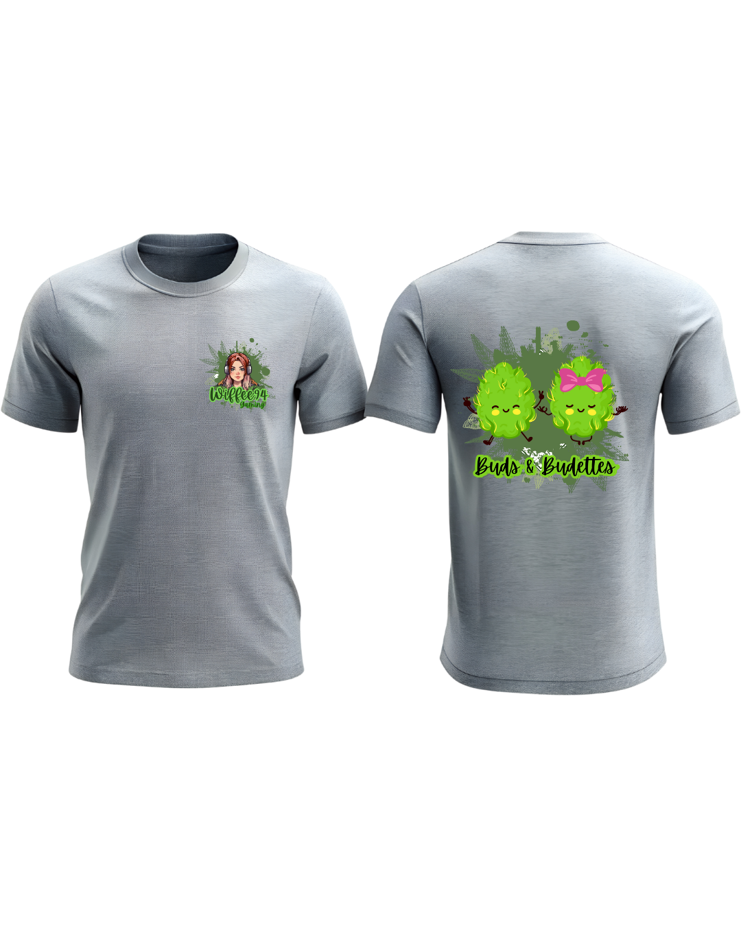 Wiffee94 Gaming Tee – Pocket Logo + Back Print
