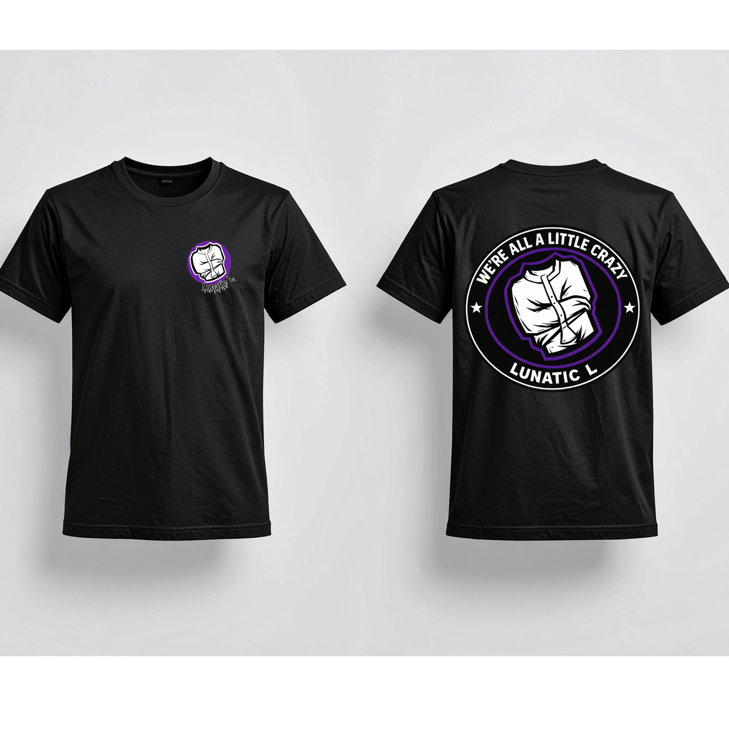Lunatic L Tee – Pocket Logo + Back Print