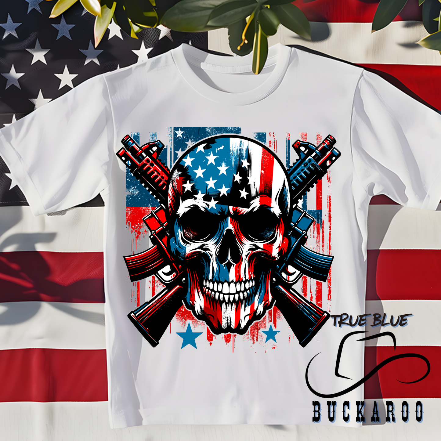 USA Skull