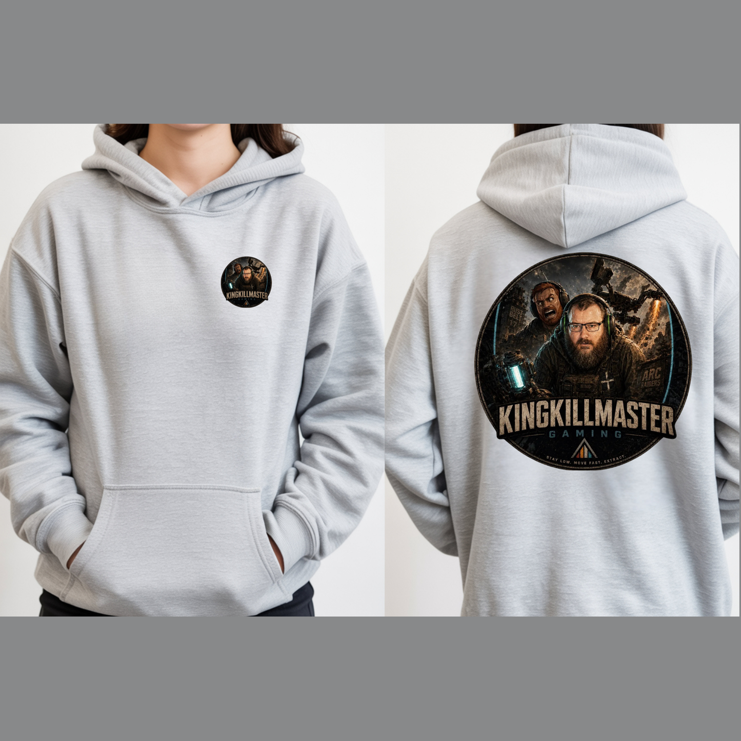 OG Killmaster Hoodie – Pocket Logo + Back Print