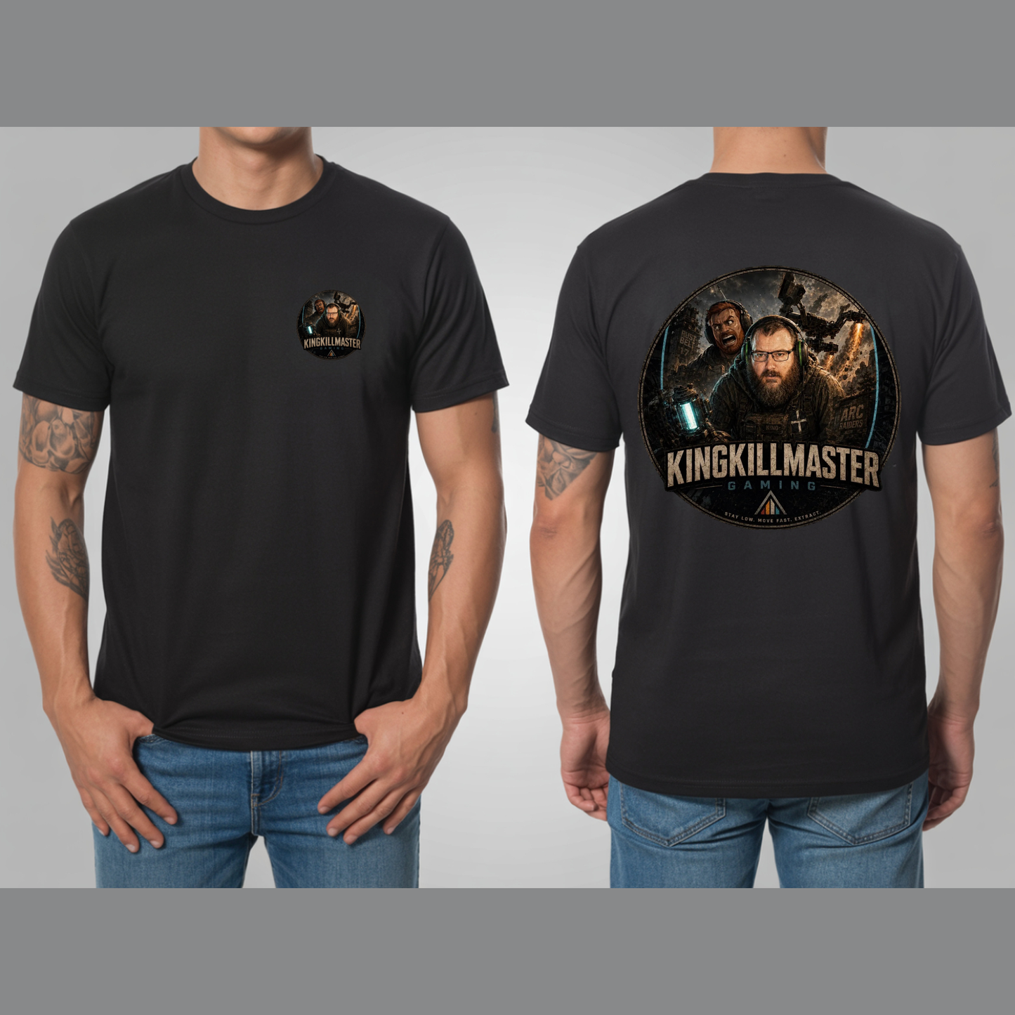 Og Killmaster Tee – Pocket Logo + Back Print