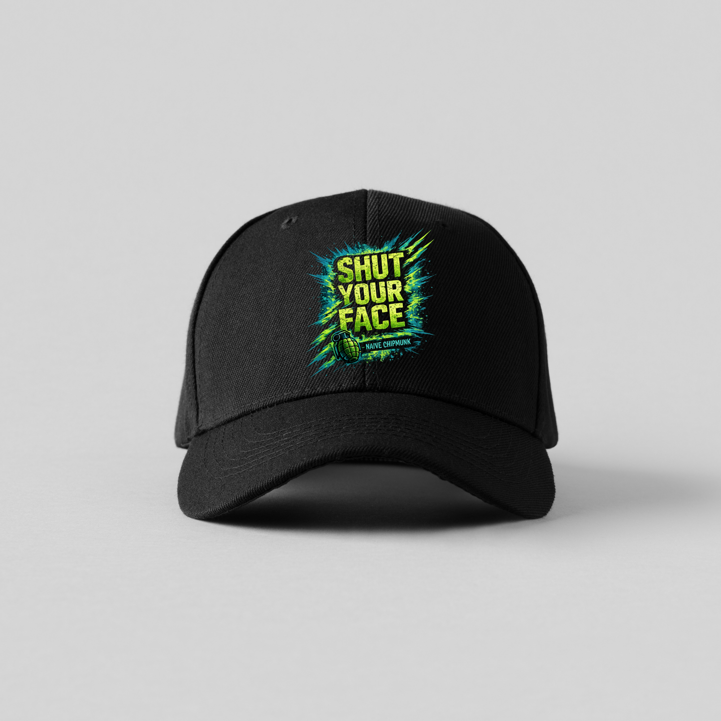 Naive Chipmunk Hat - Mesh Back Trucker Cap